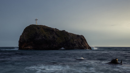 St. George's Rock, Jasper Beach, Cape Fiolent, Balaklava District, Sevastopol, Republic of Crimea