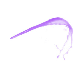 Splash of liquid in motion isolated