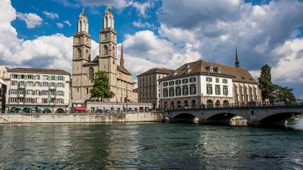 Church Grossmünster Zurich
