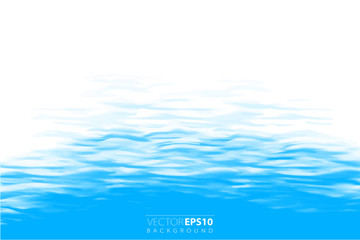 Vector backgroud. Realistic water surface illustration.