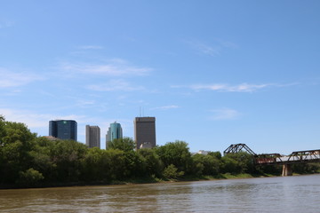 Fototapeta na wymiar City of Winnipeg Skyline