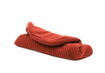 Knit cap hat isolated