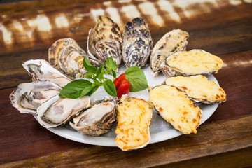 Delicious Oyster food 