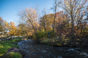 Minnehaha Creek In fall