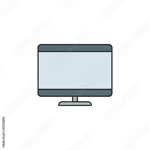 monitor icon Element of technology icon for mobile concept and web