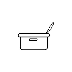 pan icon. Element of kitchen appliances icon for mobile concept and web apps. Thin line pan icon can be used for web and mobile. Premium icon