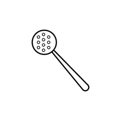 skimmer icon. Element of kitchen appliances icon for mobile concept and web apps. Thin line skimmer icon can be used for web and mobile. Premium icon
