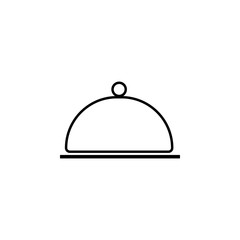 Obraz premium tray icon. Element of kitchen appliances icon for mobile concept and web apps. Thin line tray icon can be used for web and mobile. Premium icon