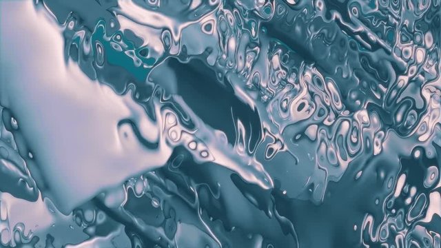 3d render abstract liquid shapes background