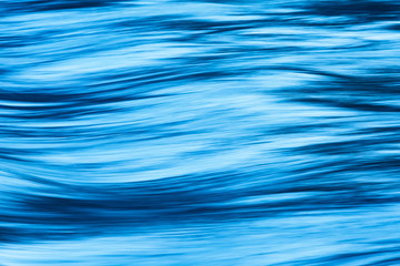colorful water flow surface taken with long exposure