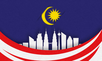 Malaysiau0027s Independence Day Concept Illustration Of Malaysia Flag 