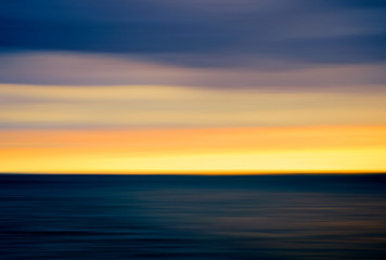 Sunset Lake Superior