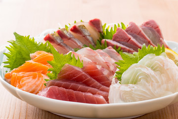 刺身の盛合せ