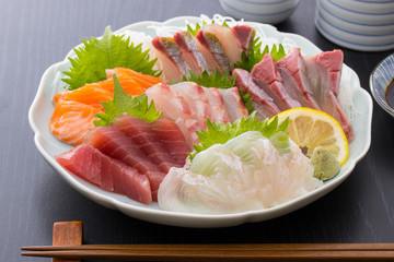 刺身の盛合せ