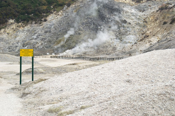 Solfataren bei Pozzuoli in Kampanien