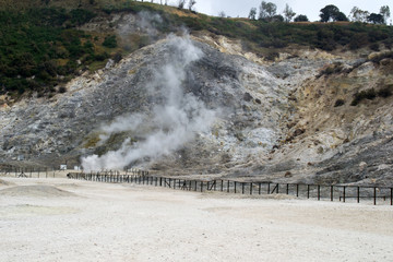Solfataren bei Pozzuoli in Kampanien