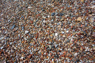 background. sea stones