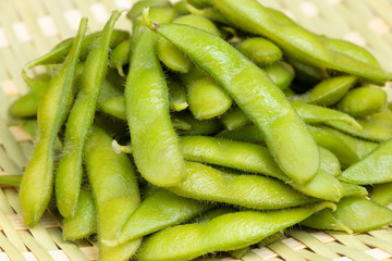 夏の定番おつまみ　枝豆