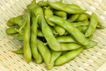 夏の定番おつまみ　枝豆