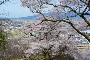 岩手県一ノ関の釣山公園