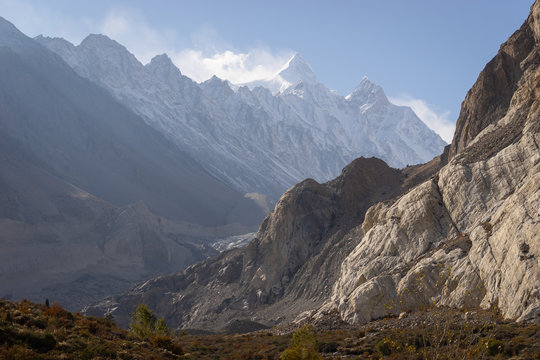 Beautiful landscape in Passu village, Gilgit Baltistan, Pakistan