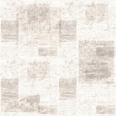 Vintage grunge newspaper collage texture background