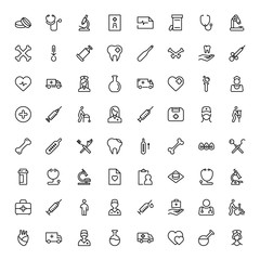 Orthodontic flat icon