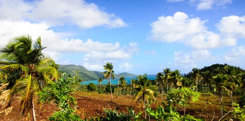 Papier Peint photo Lavable Caraïbes Bienvenue au paradis des Caraïbes : repos, détente, rêve et profiter d& 39 une belle plage solitaire :)