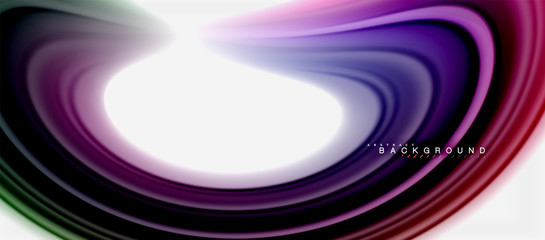 Rainbow fluid colors abstract background twisted liquid design, colorful marble or plastic wavy texture backdrop, multicolored template for business or technology presentation or web brochure cover