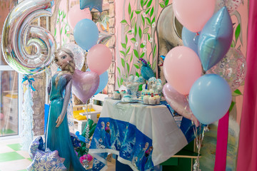 6 year birthday decorations