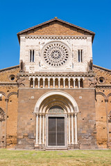 Tuscania, Viterbo, Italy: Exterior of San Pietro Church