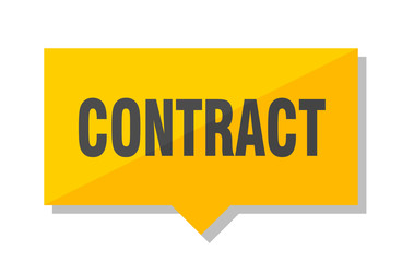 contract price tag
