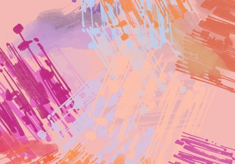 Contemporary art. Hand made art. Colorful texture. Modern artwork. Brushstrokes. Artistic background image. Abstract painting on canvas. Charcoal.