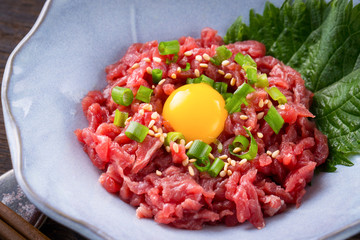 馬肉ユッケ © BRAD
