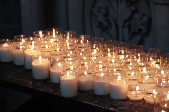 Charch candles.