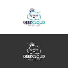 Geek Cloud Logo in Vector