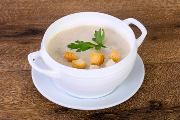 Mushroom cream soup