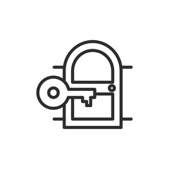 Business Strategy Related Vector Line Icon, capabilities icon