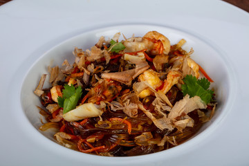 Japanese noodle with prawn
