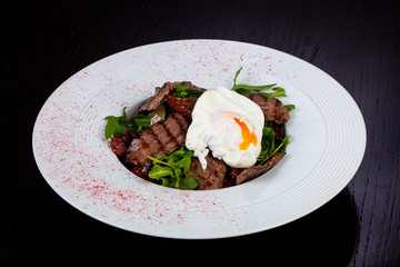 Tasty beef salad