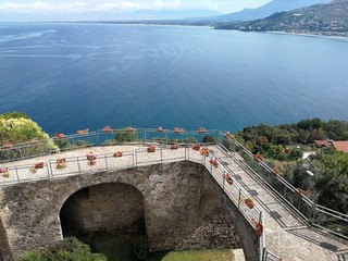 Agropoli - Panoramic view from the terrace of the Aragonese castle