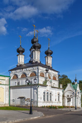 Fototapeta na wymiar Procopius the Righteous Cathedral in Veliky Ustiug, Russia