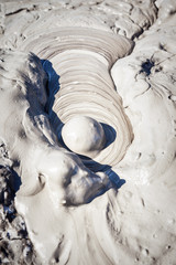 Mud volcano at Krasnodar state, Russia