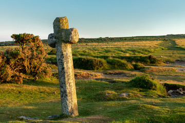 Windy Post, Dartmoor, Devon, England