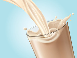 Probiotic or yogurt drink liquid