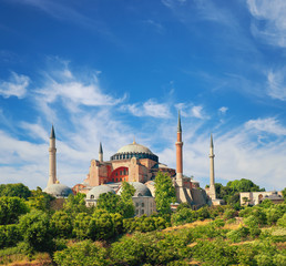 Fototapeta premium St. Sophia Cathedral , Istanbul, Turkey