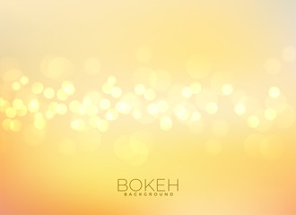 soft yellow bokeh blur background