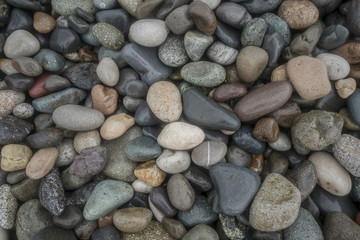 pebble on beach abstract pattern texture background