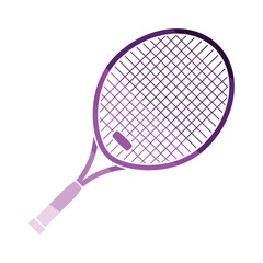 Tennis racket icon