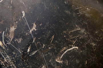 Metal background, cracked paint, sheet of black surface, grunge